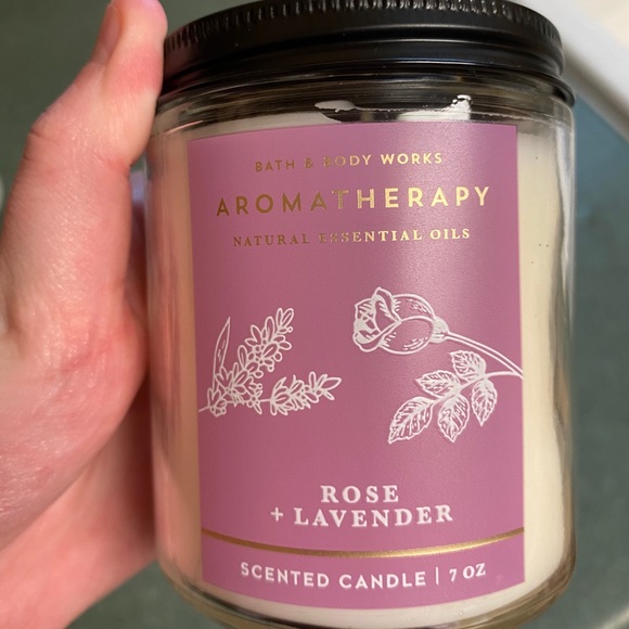 Rose vanilla 1 wick